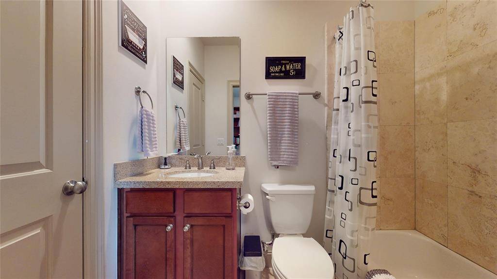 The closet is that door to the left of the picture...
