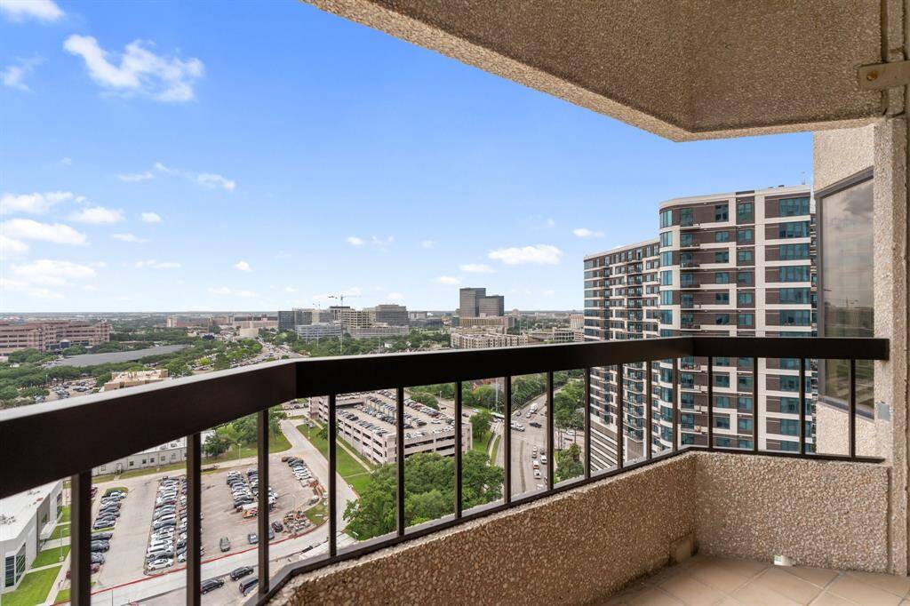 Southwest views of the Texas Medical Center.