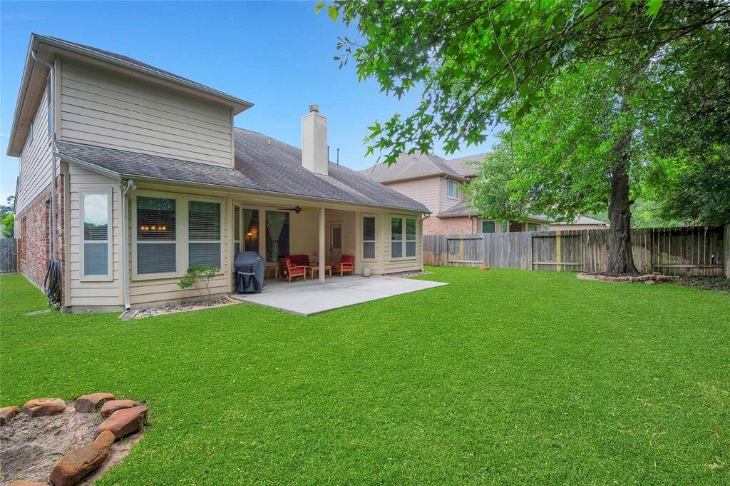Sure you can fit a pool and/or kids playset in this lovely yard with a lovely mature tree.