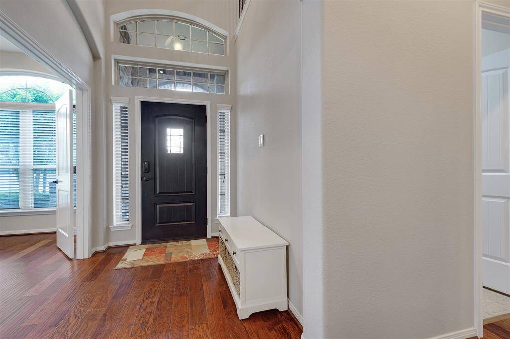 Located up front and private is the spacious study where you can work from home and watch the world go by.