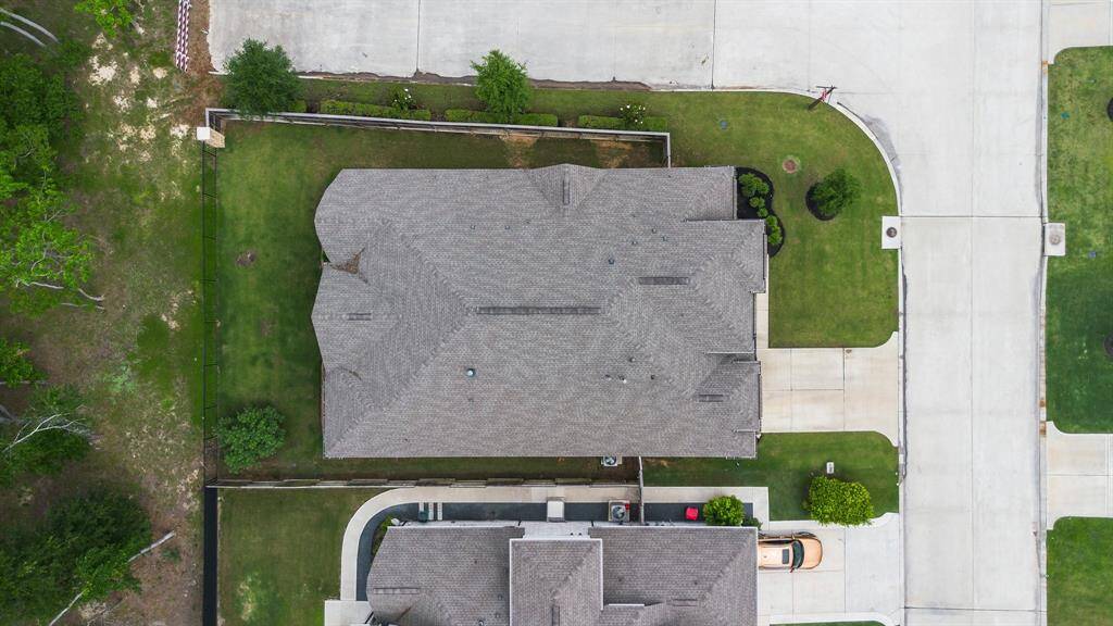 Top down view.