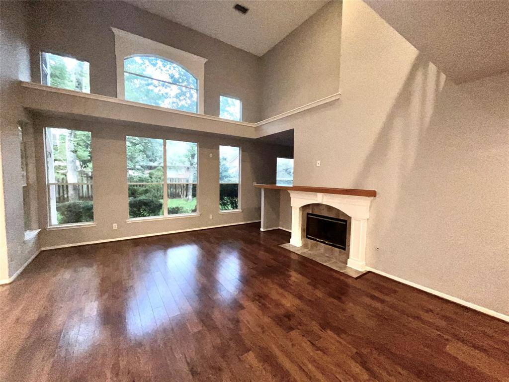 Ample living room