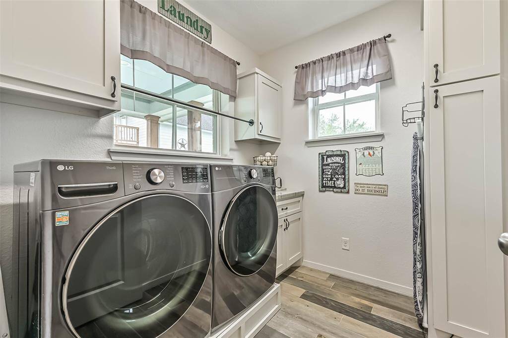 Laundry room in the main house