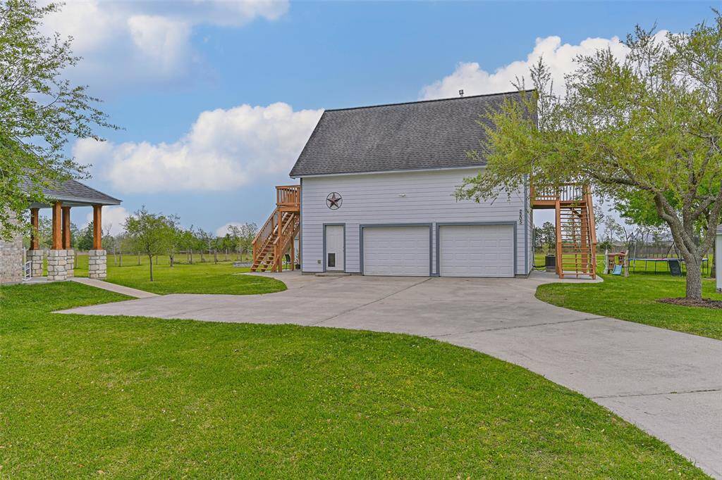 Oversized two car garage and garage apartment
