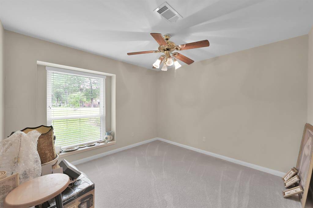 Bedroom 3 is a great size and has plenty of closet space.