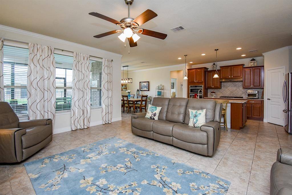 Welcome to your oversized family room. Open concept is great for entertaining.