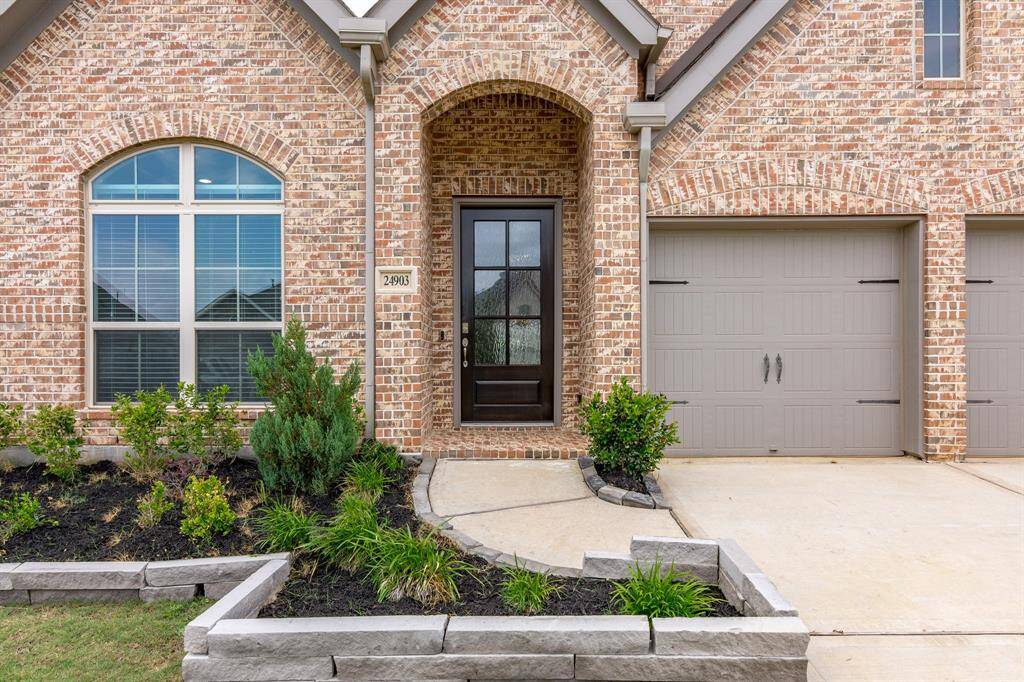 Beautiful brick and welcoming entrance!
