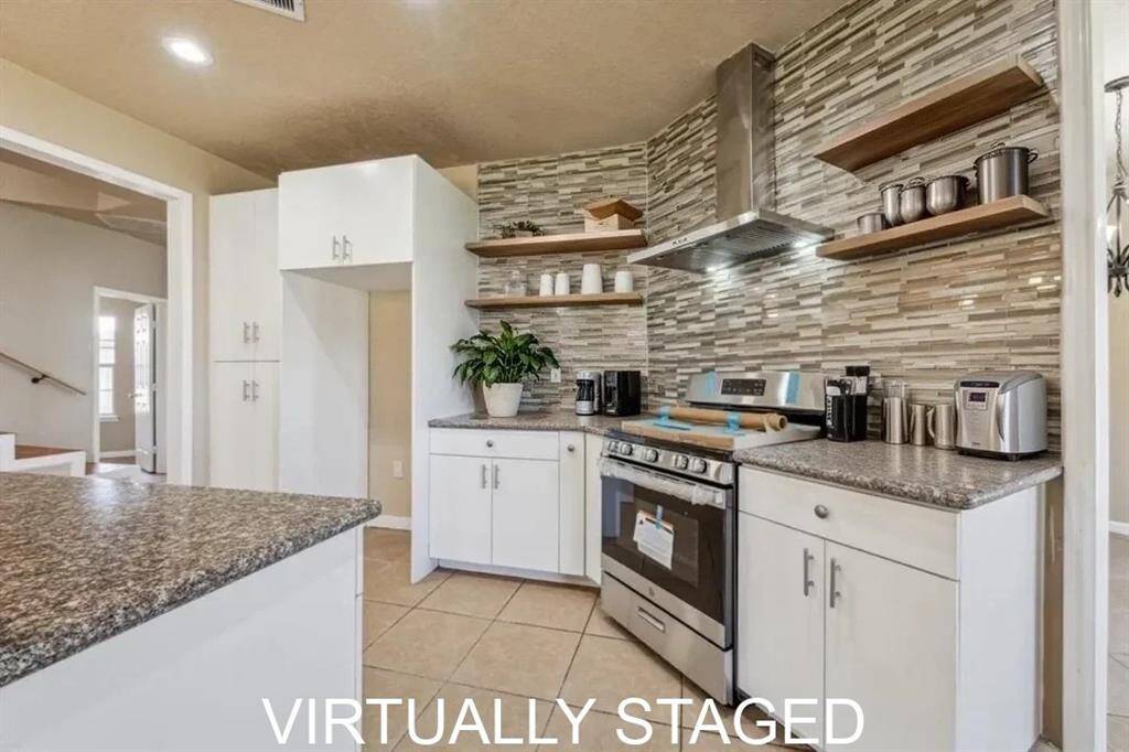 Virtually Staged Kitchen