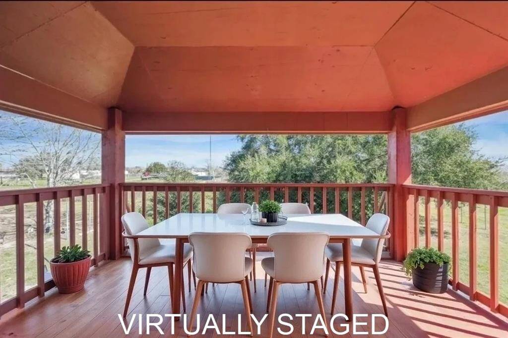 Virtually Staged Balcony.