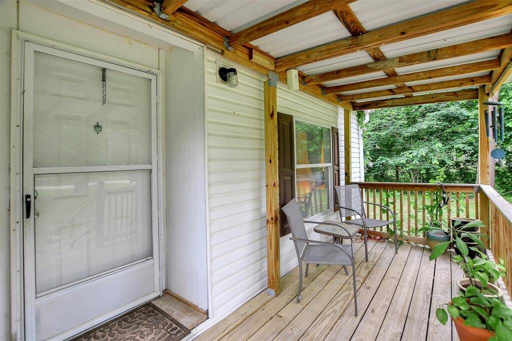 Listen to the rain on your covered front porch