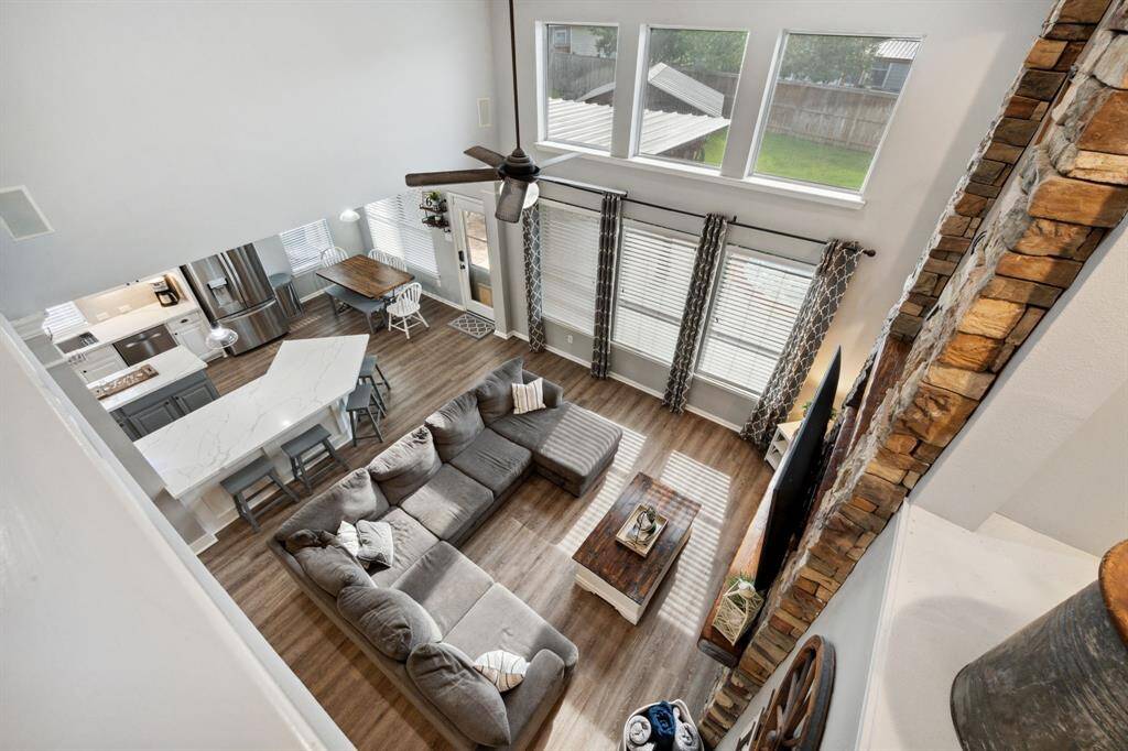 View from upstairs