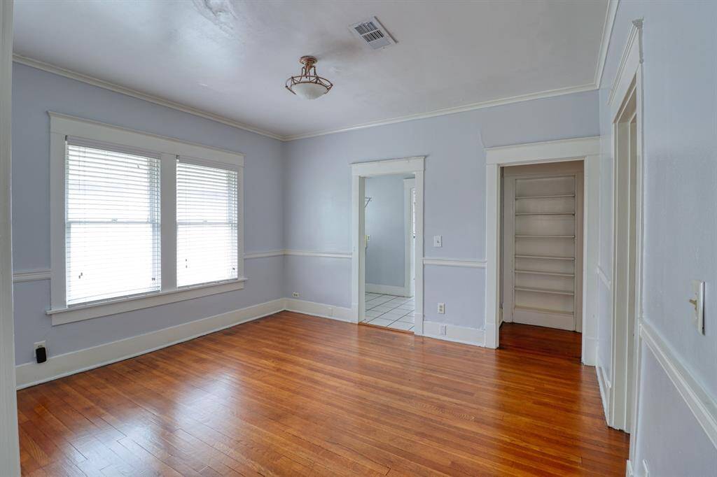 Large formal dining room just past the living area.