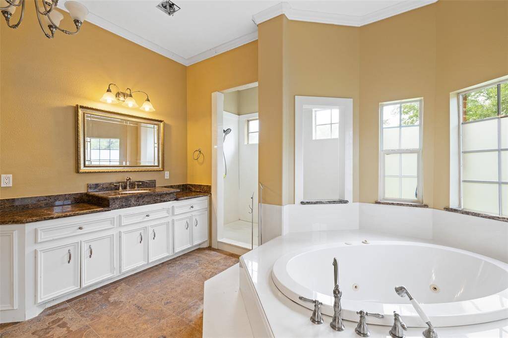 Another view of the primary bathroom.