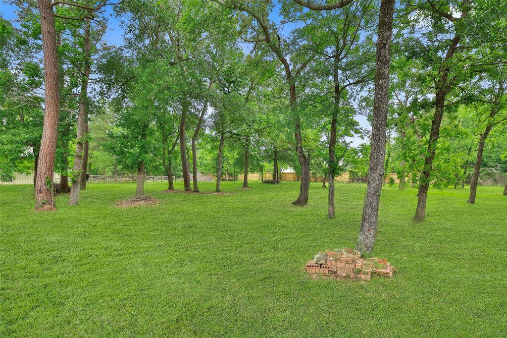 Huge backyard gives plenty of room if you would like to put in a pool.