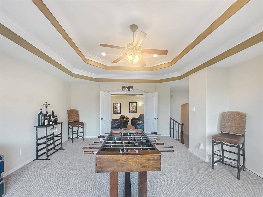Oversized Game Room big enough for Pool table and Games!