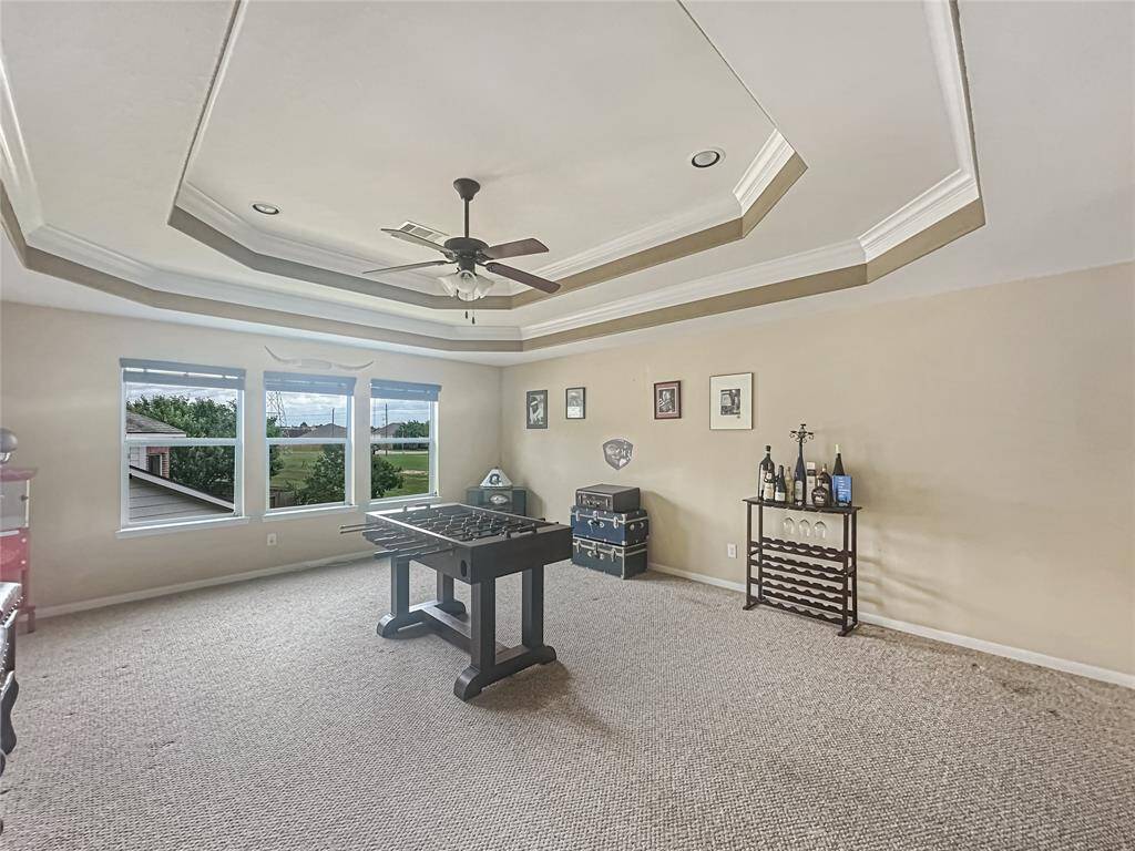 Game Room # 2 with vaulted ceilings!