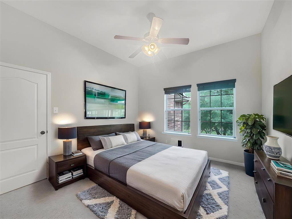 Bedroom # 3 with large walk in closet.(virtually staged)