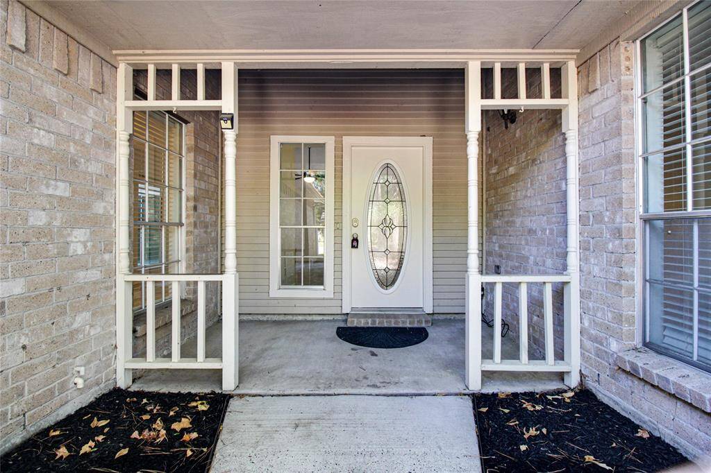 Front entry.