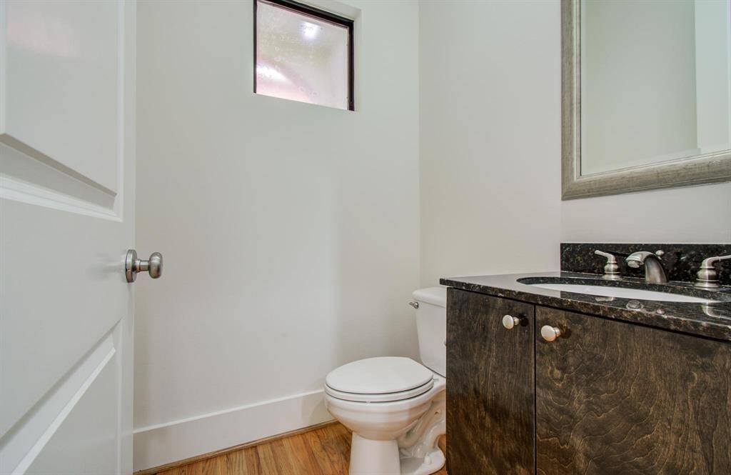 Half Bath on 2nd level for guests.