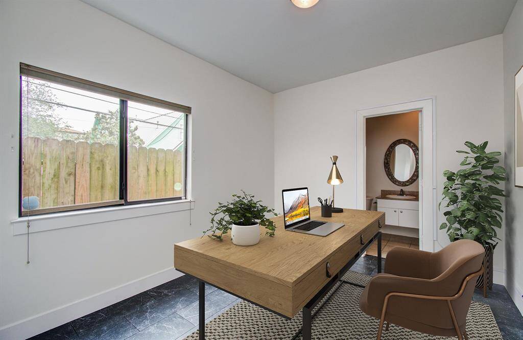 3rd Bedroom downstairs can be used as a home office.