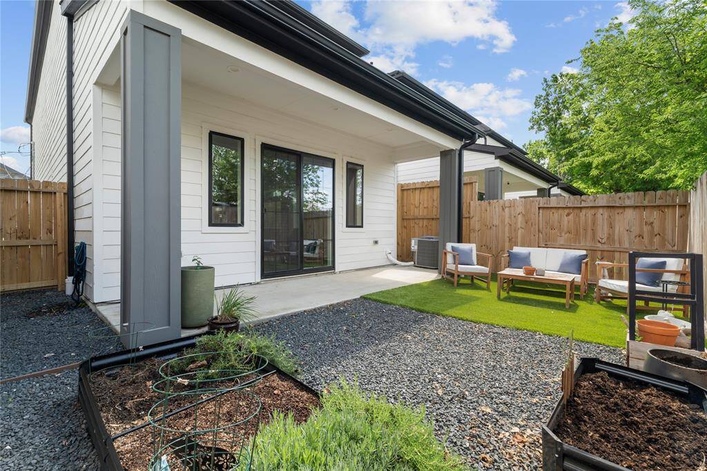 Your outdoor covered patio is ready to host unforgettable BBQ sessions with friends and family.