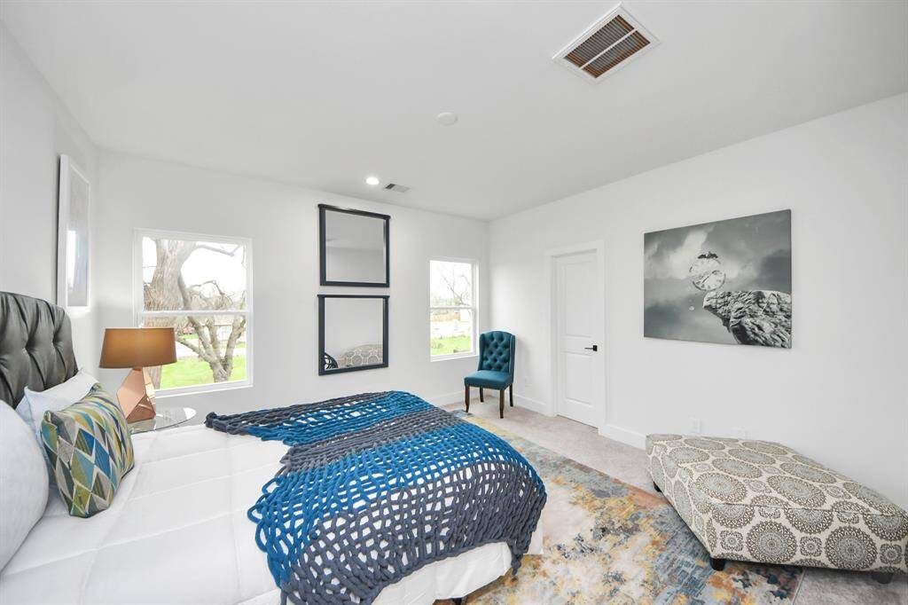 Third bedroom on the second floor