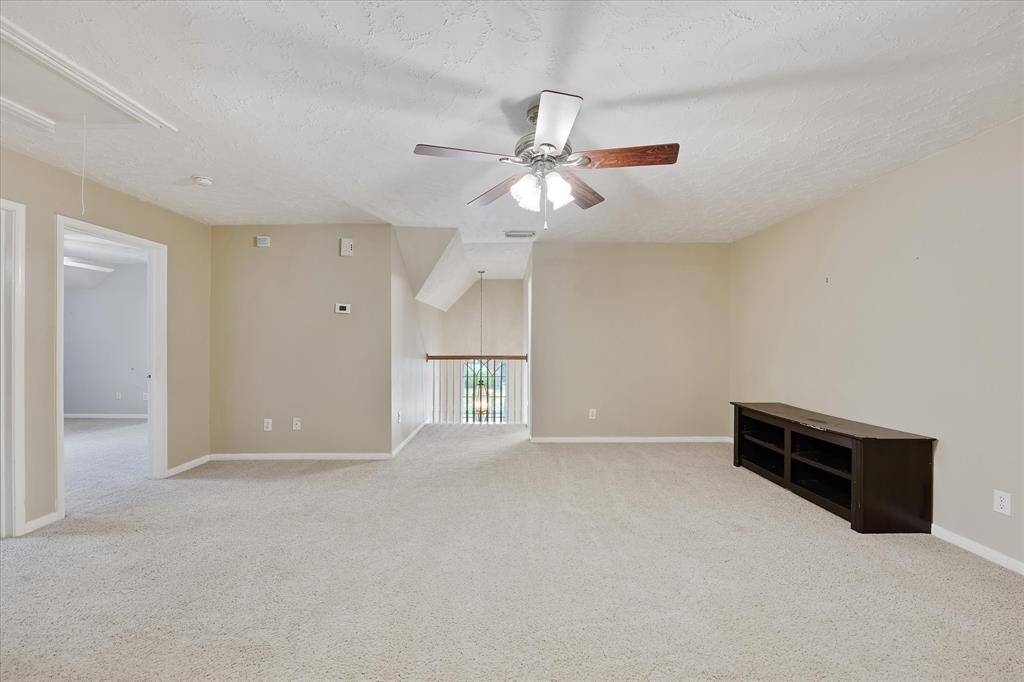 Upstairs bonus room.