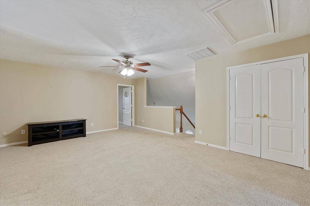 Set up your home theater here or use this as a hang out space for the family!