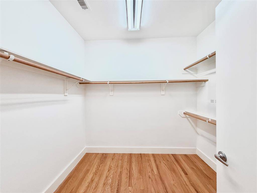 Large walk-in closet