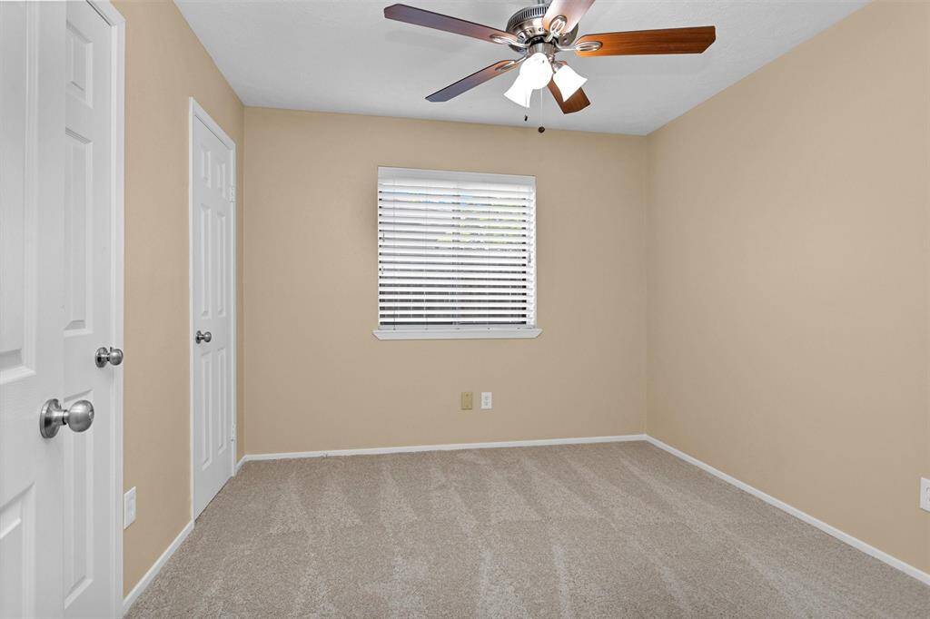 BR 3 Wall of closet space.