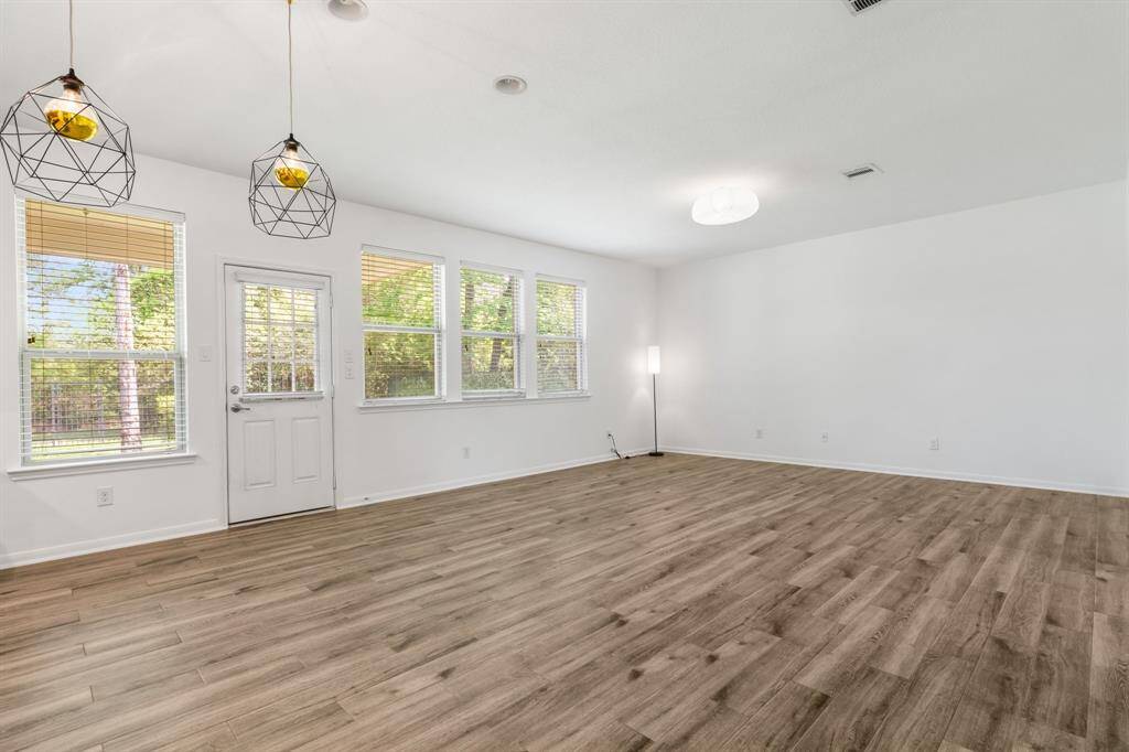 Lots of natural light throughout the house