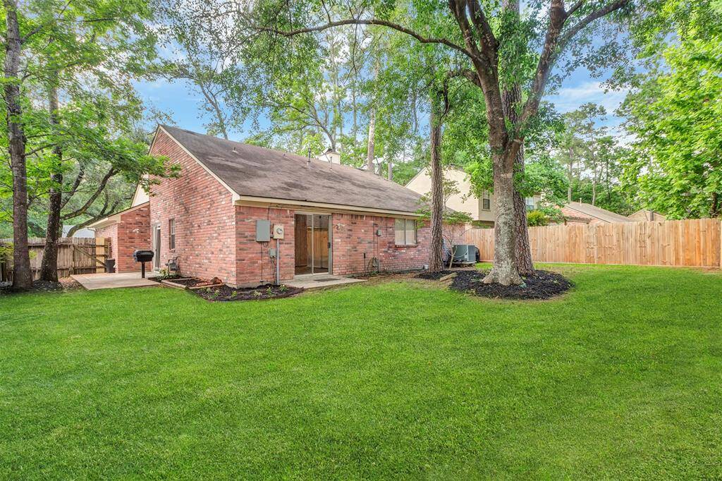Nice-sized backyard, offering plenty of space for outdoor activities.