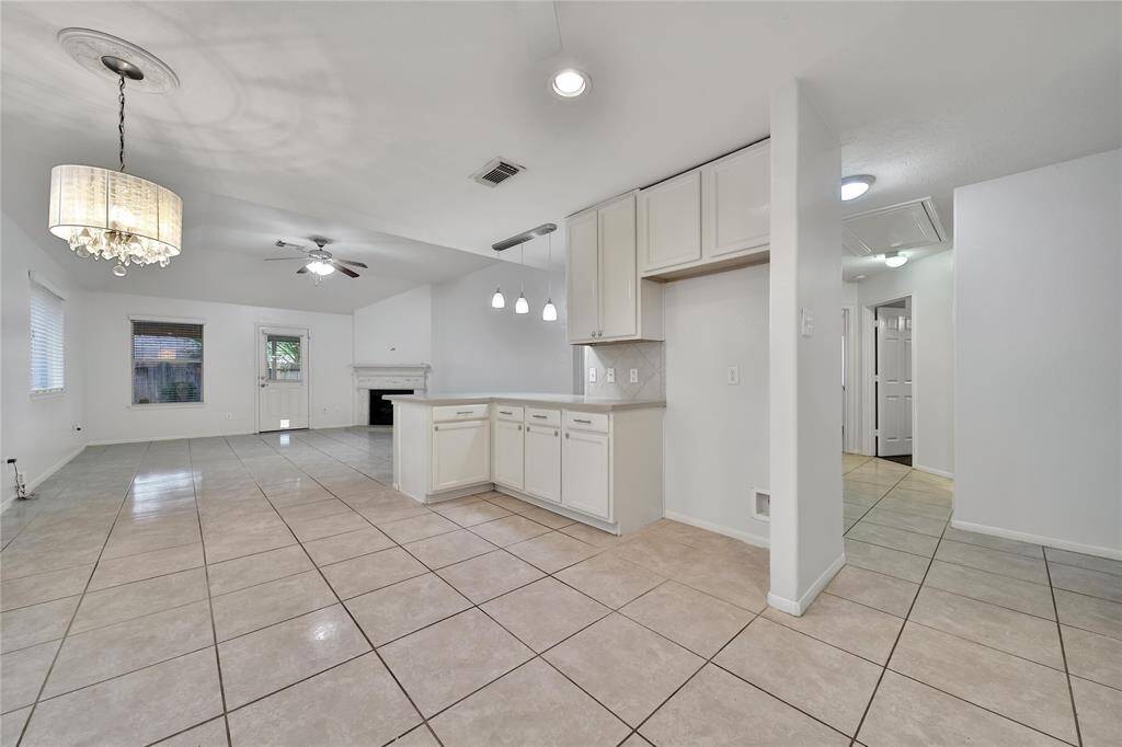 Open floor concept