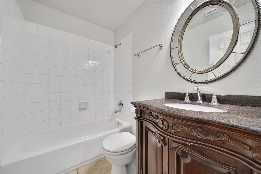 Secondary bathroom
