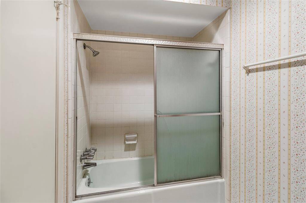 Spacious FULL BATH upstairs! Bathtub & Potty Room adjacent to Double-Sink Vanity space with door for Privacy!
