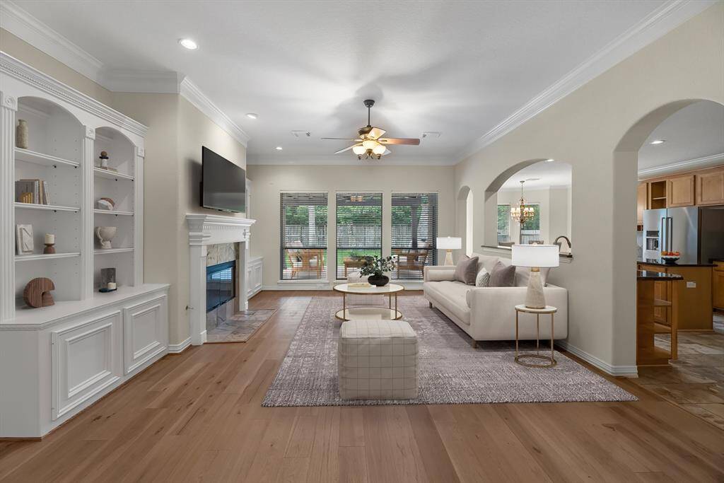Family room *virtually staged