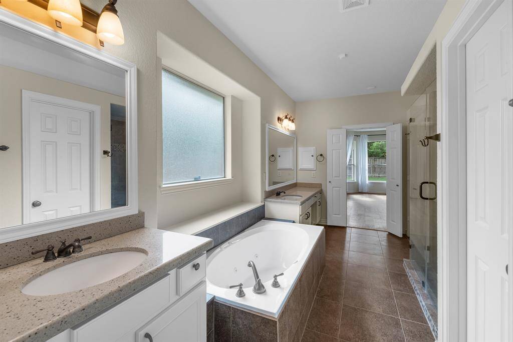 Primary bathroom suite