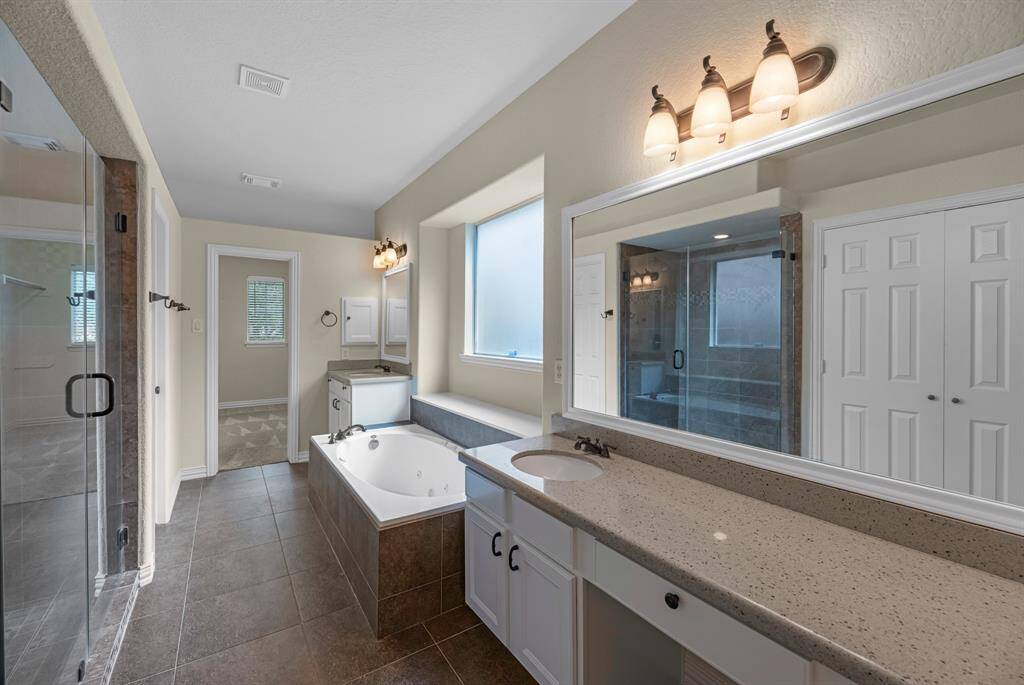 Primary bathroom suite
