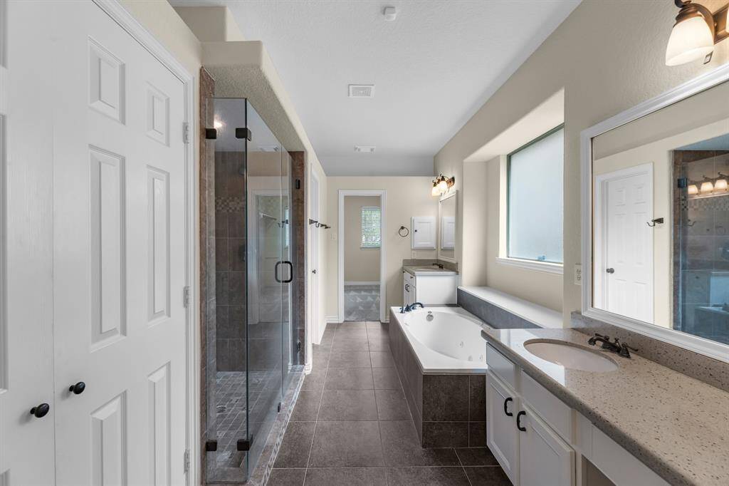 Primary bathroom suite