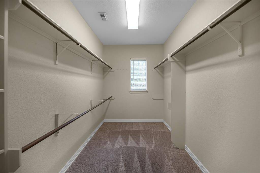 Primary closet