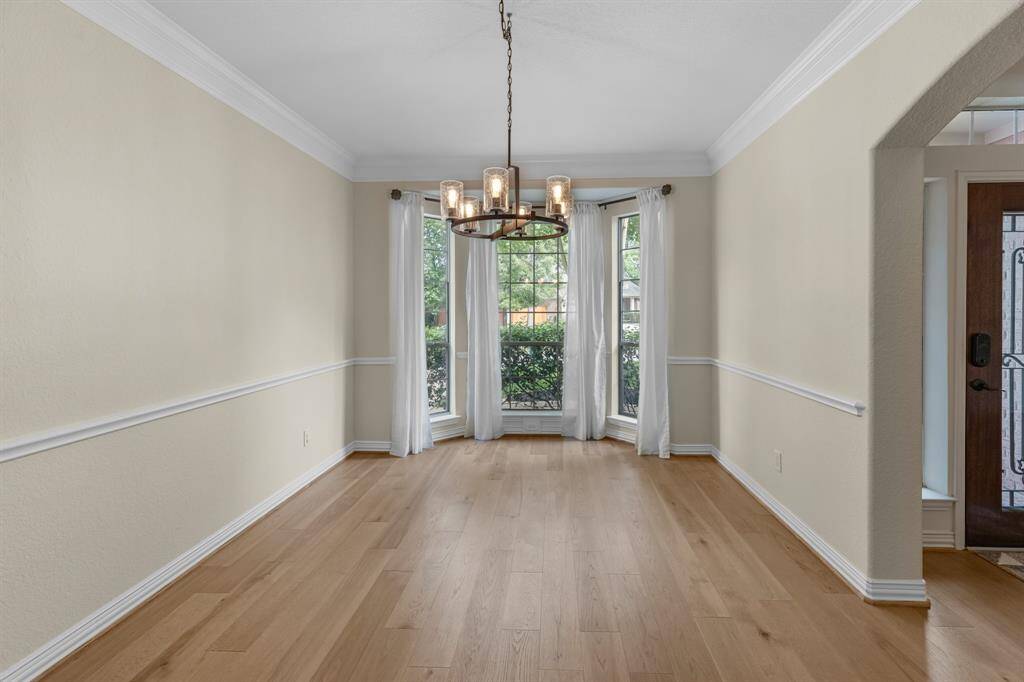Another view of formal dining