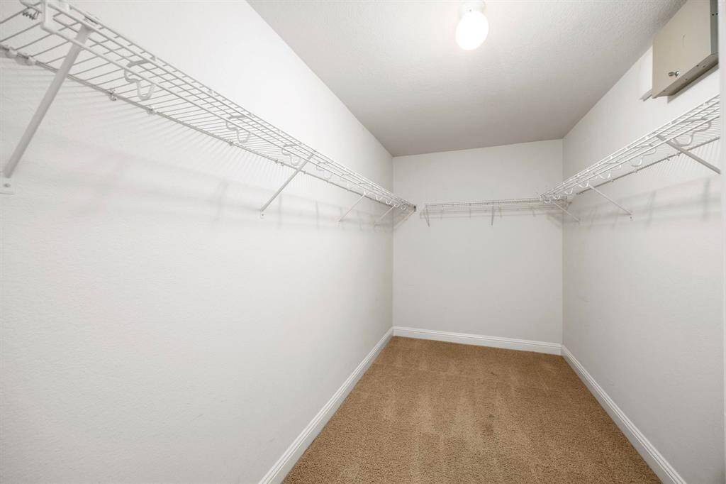 Primary walk-in closet