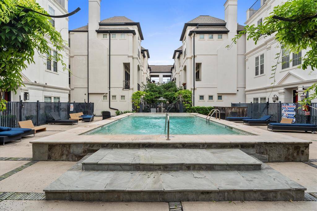 Just steps from the community pool.