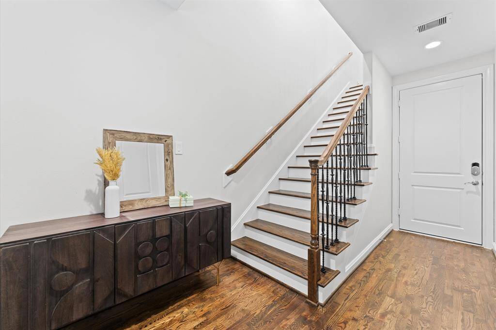 Gorgeous hardwood floors throughout.