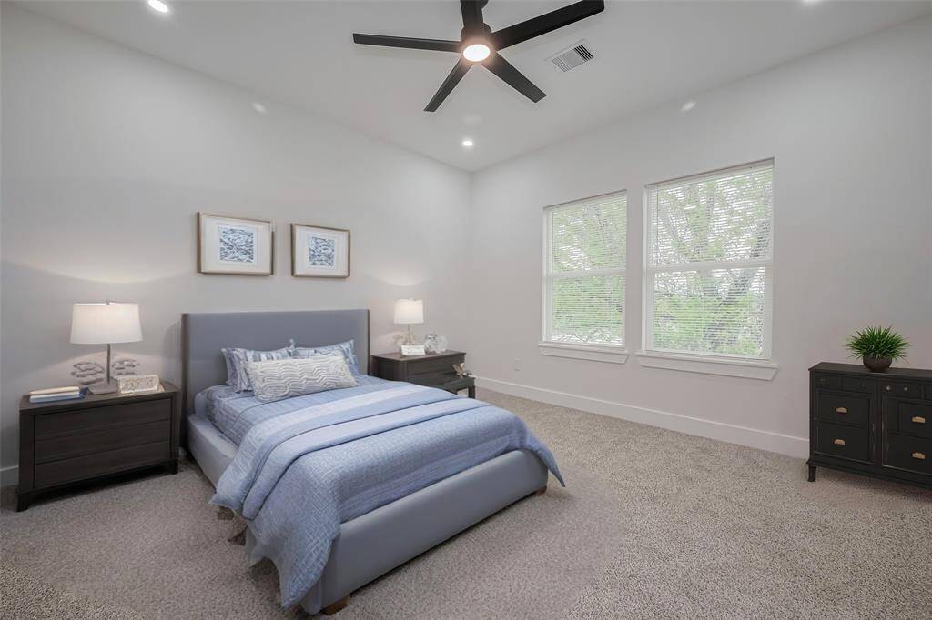 Virtually Staged Bedroom - 2nd Floor