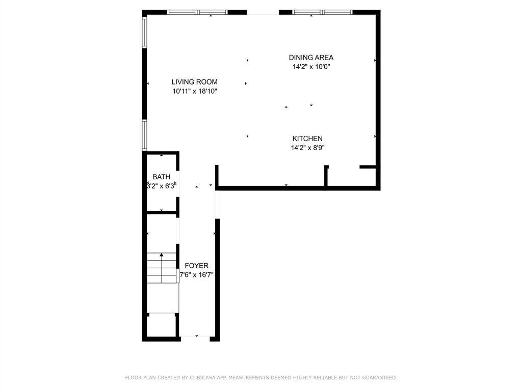 Downstairs Floor Plan
