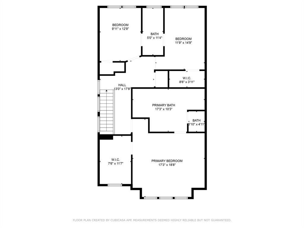 Upstairs Floor Plan