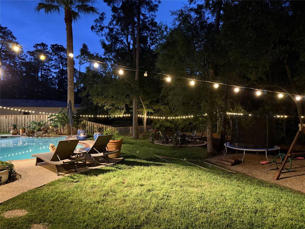 Lush privacy in the heart of The Woodlands. Welcome home!