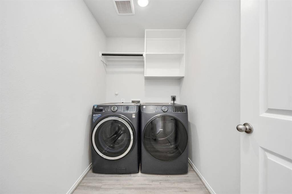 Washer and Dryer Included