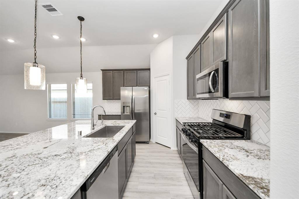 Fridge is included